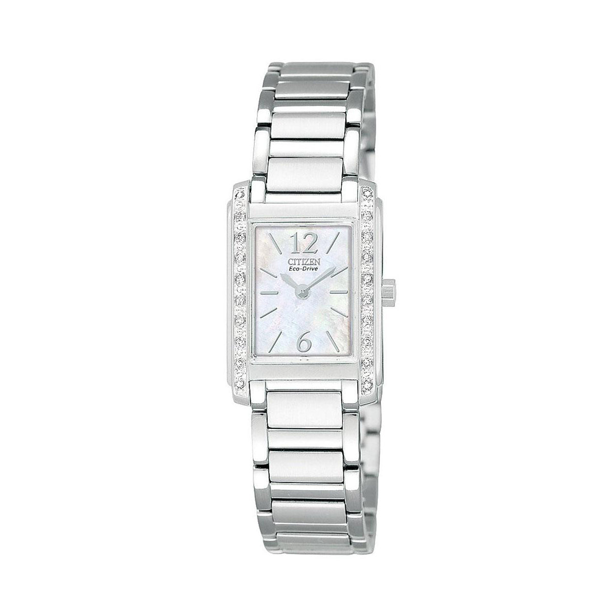 Women’s Citizen Stainless Steel Watch w/ Diamonds Citizen FE6161-54L Watch main image 3