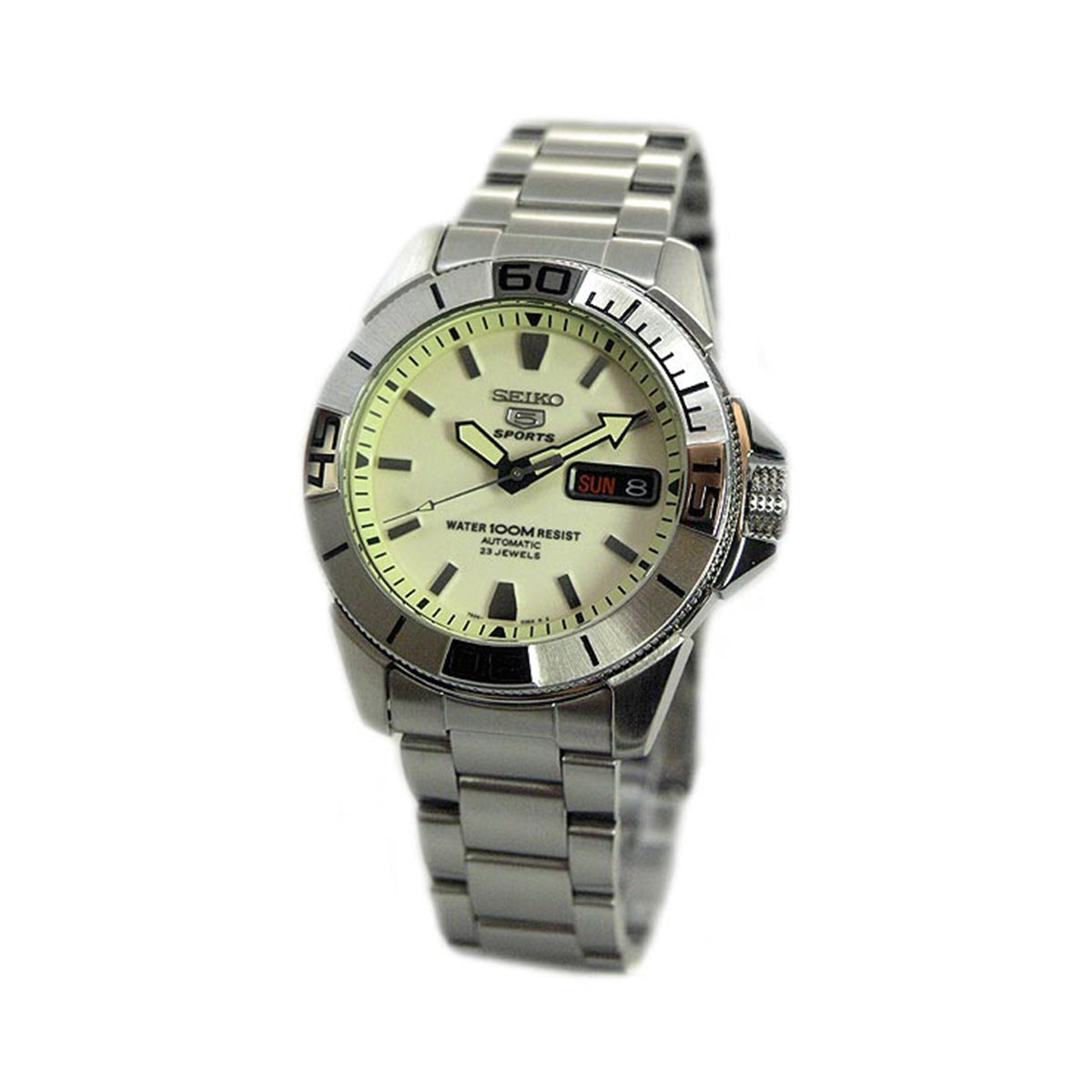 Seiko Men's SNZE17K1 Automatic Luminous Dial Watch – Caroline