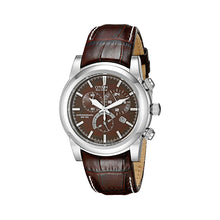 Load image into Gallery viewer, Citizen Men&#39;s AT0550-11X Eco-Drive Chronograph Leather Watch
