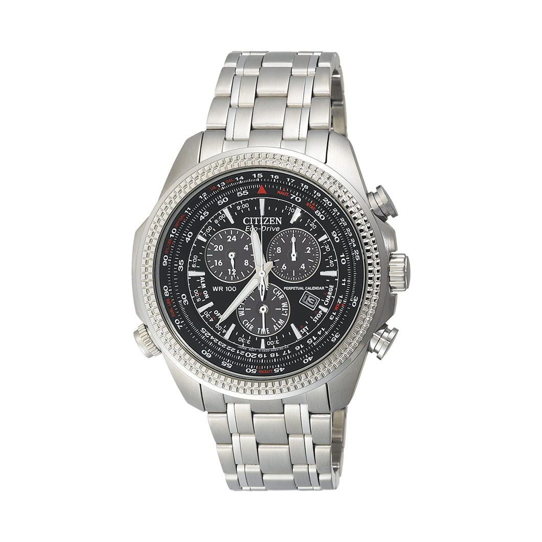 Citizen Men's BL5400-52E Eco-Drive Stainless Steel Sport Watch