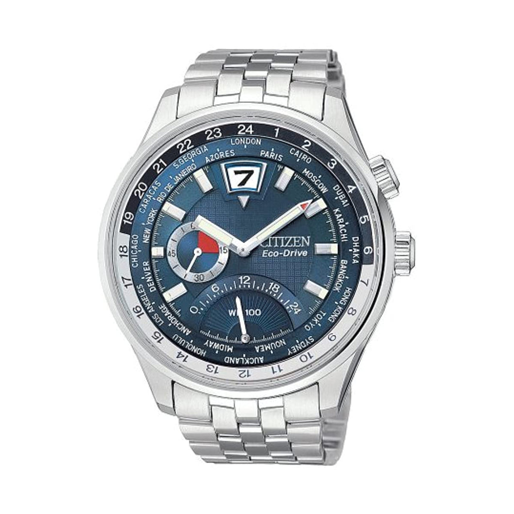 Citizen Men's BR0011-53L Eco-Drive Dual Time Watch