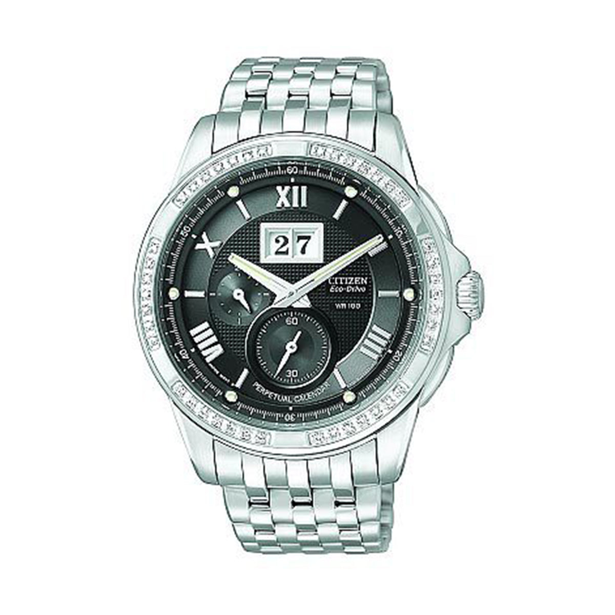 Citizen Men's BT0030-57E Eco-Drive Calibre 3100 Twin Date Diamond