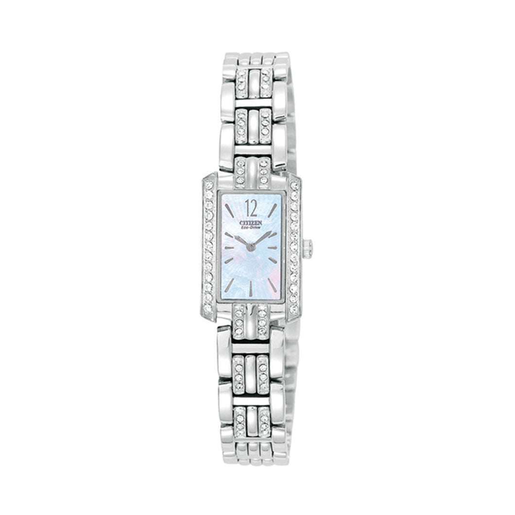 Citizen Women's EG2200-51N Eco-Drive Silhouette Swarovski Crystal Accented Watch