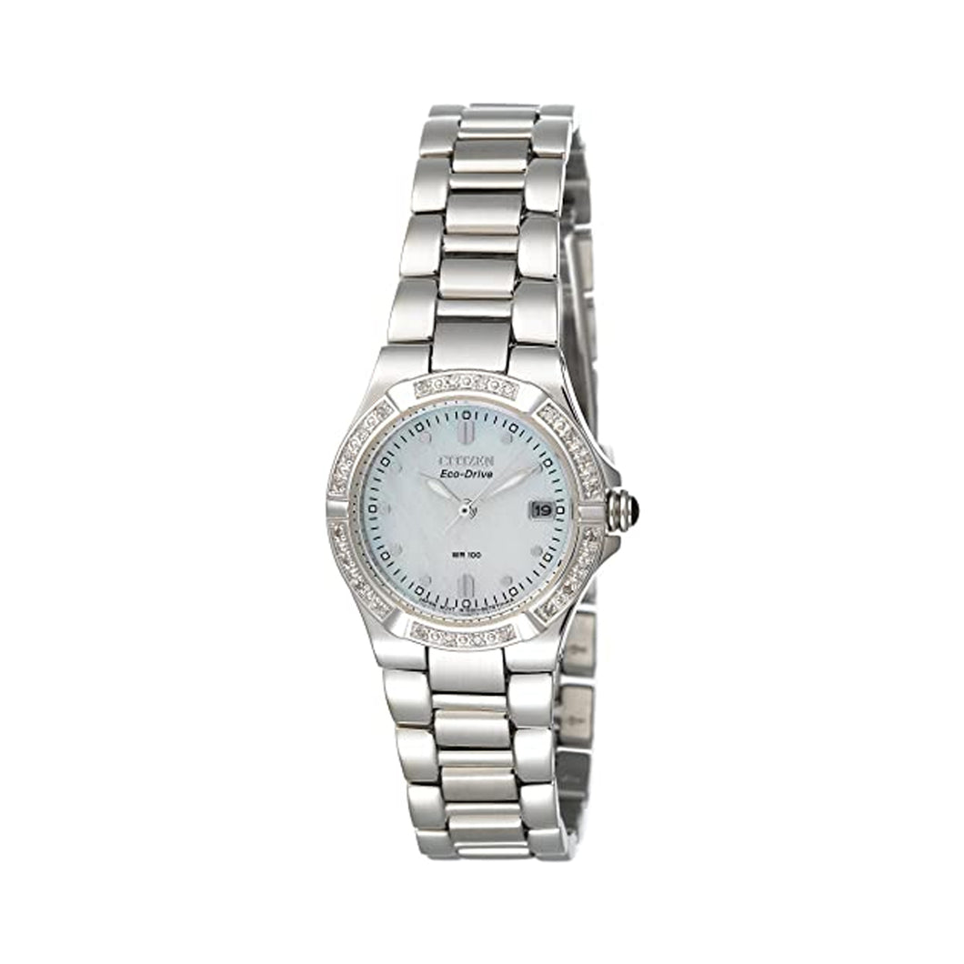 Citizen Women's EW0890-58D Eco-Drive Riva Diamond Accented Watch