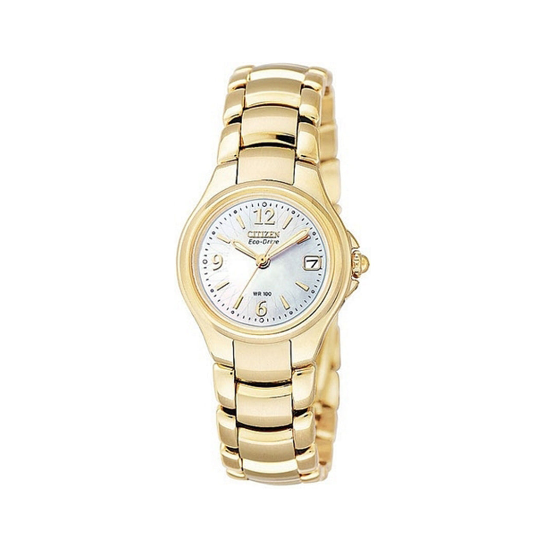 Citizen Women's EW1172-56D Eco-Drive Silhouette Gold-Tone Watch