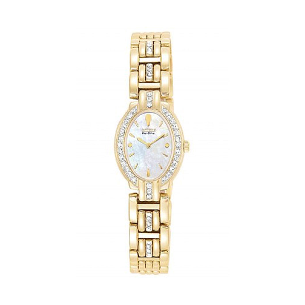 Citizen Women's EW8722-59D Eco-Drive Silhouette Swarovski Crystal