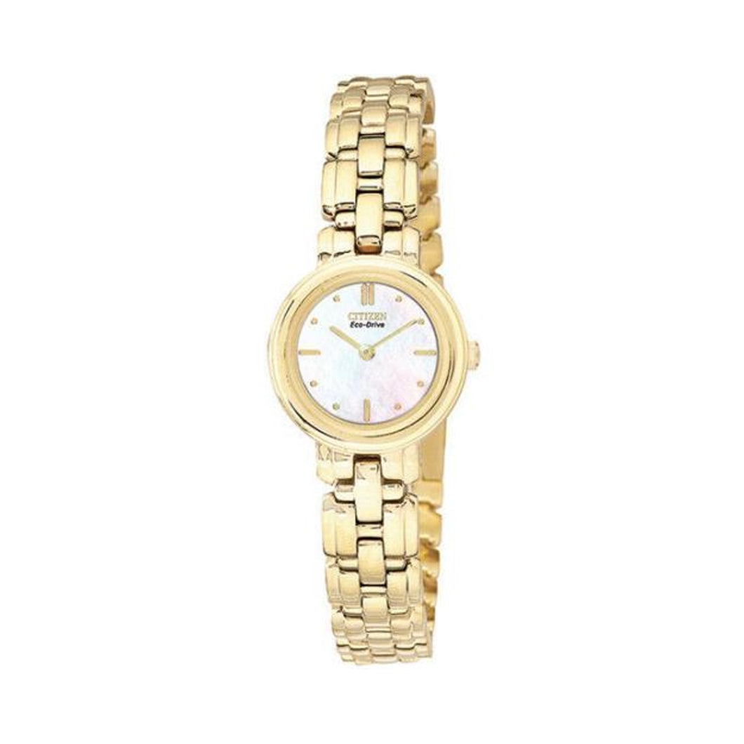 Citizen Women's EW9132-57D Eco-Drive Silhouette Gold-Tone Watch
