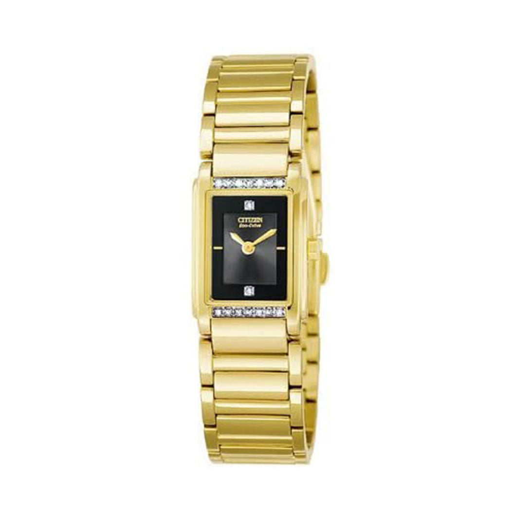 Citizen Women's EW9342-54E Eco-Drive Gold-Tone Diamond Watch