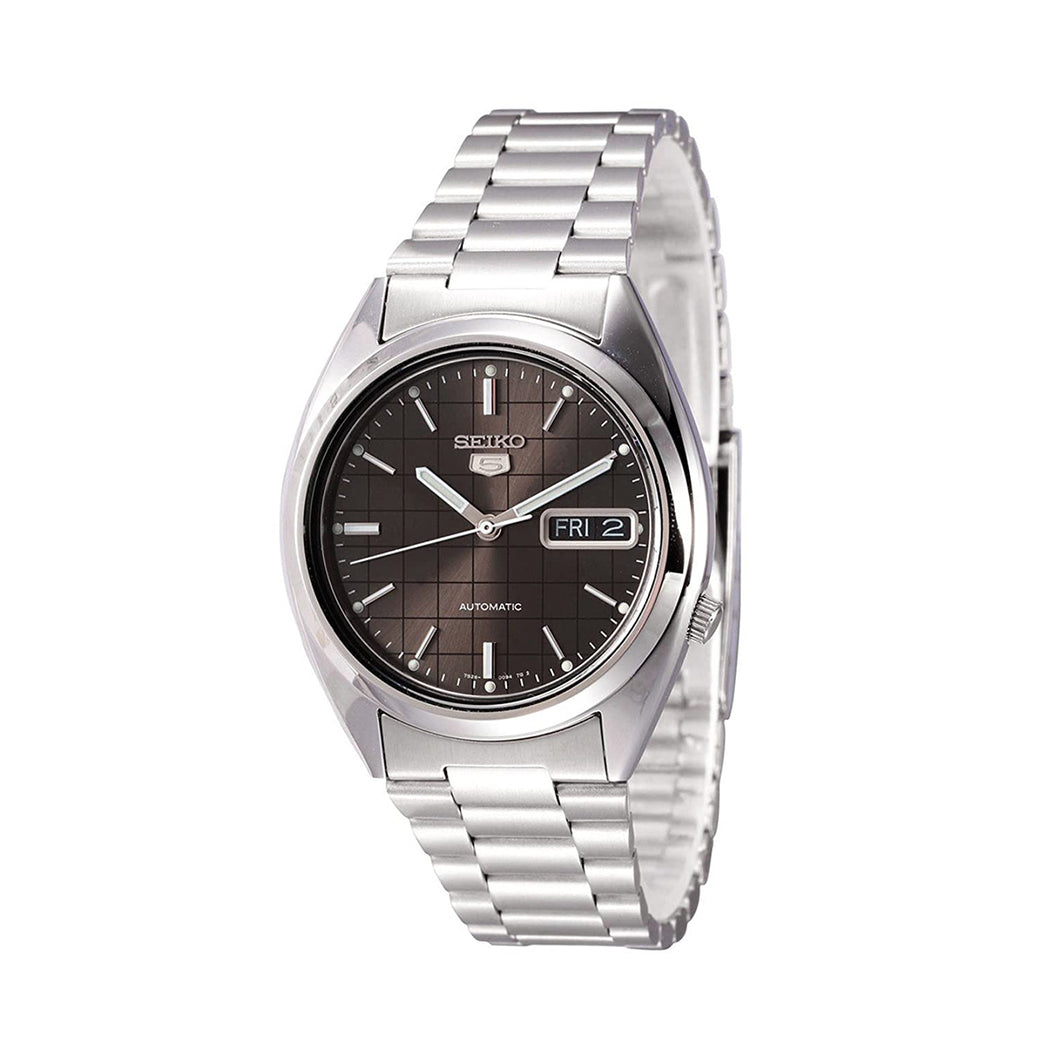 Seiko Men's SNXF07K Automatic Silver Stainless-Steel Automatic Watch