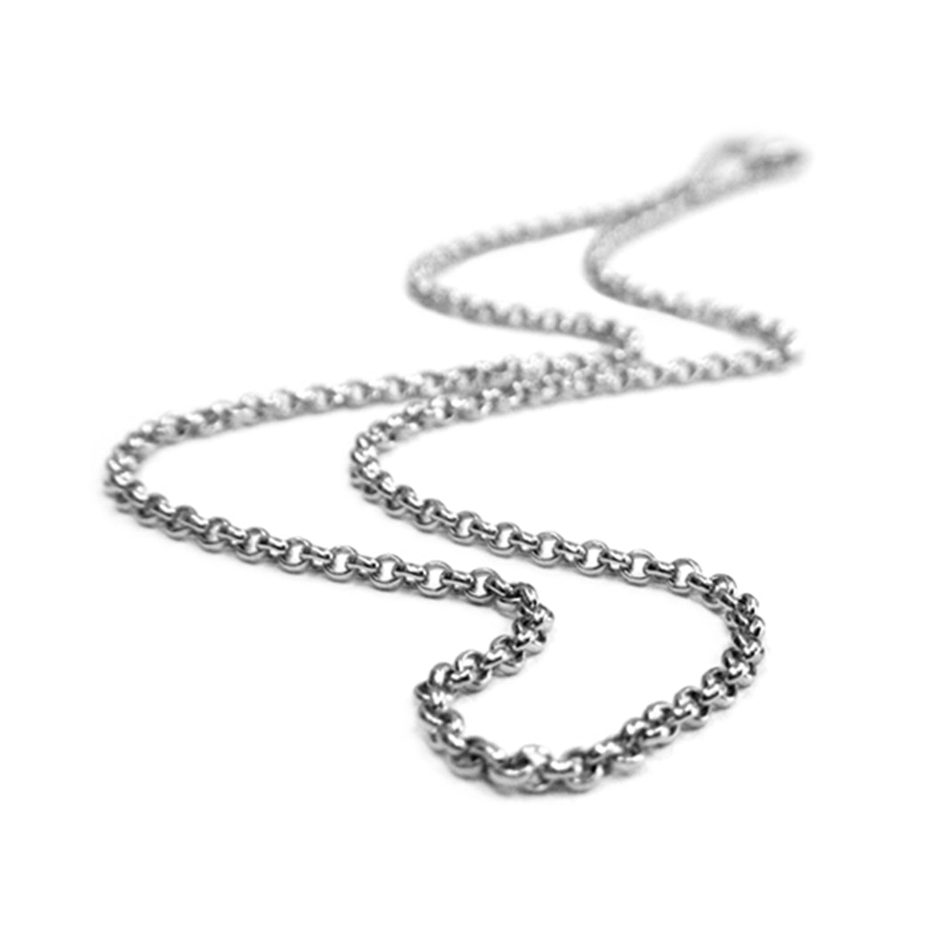 Sterling Silver Thick Rolo Chain